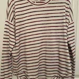 Rag & Bone Striped Long Sleeve Top